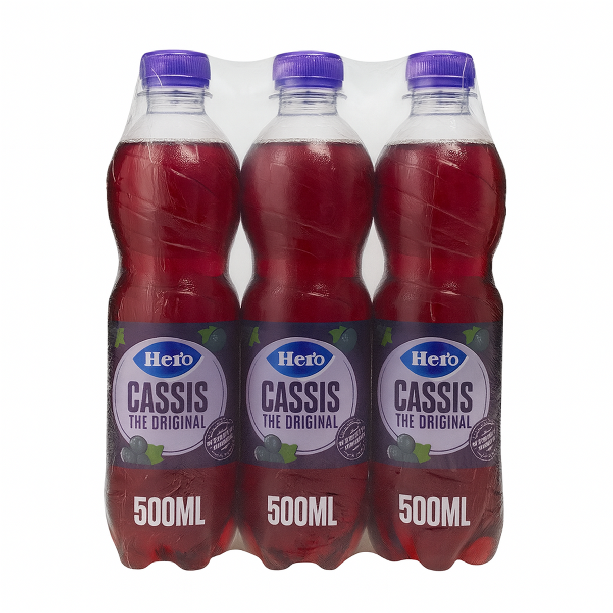 Hero cassis pet (6x 50cl)
