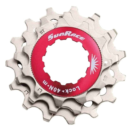 Sturmey-Archer Europe N.V. Sunrace Sicherungsring mit Ritzeln 11V 11 13 15T Silber