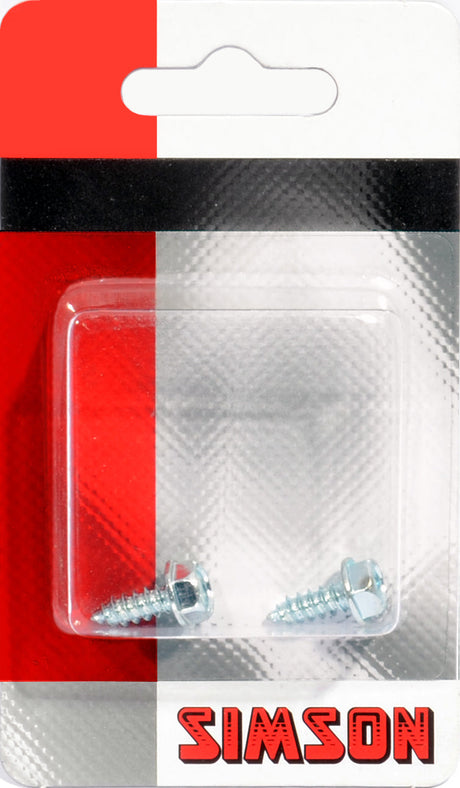 Simson Slot Parkers - Ring -Lock -Montageset, 4,8x13mm, Silber
