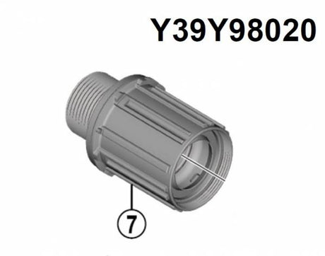 Shimano Kassettenkörper 8 9 10-fach |fh-m6010