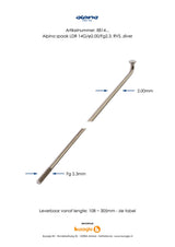Alpina Spaken stainless steel 14-286 without nipple