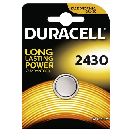 A. van Nieuwenhuizen zn b.v. Duracell-Batterie DL2430 Lithium 3V