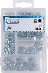 Connex assortiment zeskantmoeren 150-delig - dp8500112