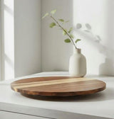 Lazy susan draaiplateau acacia ø35cm