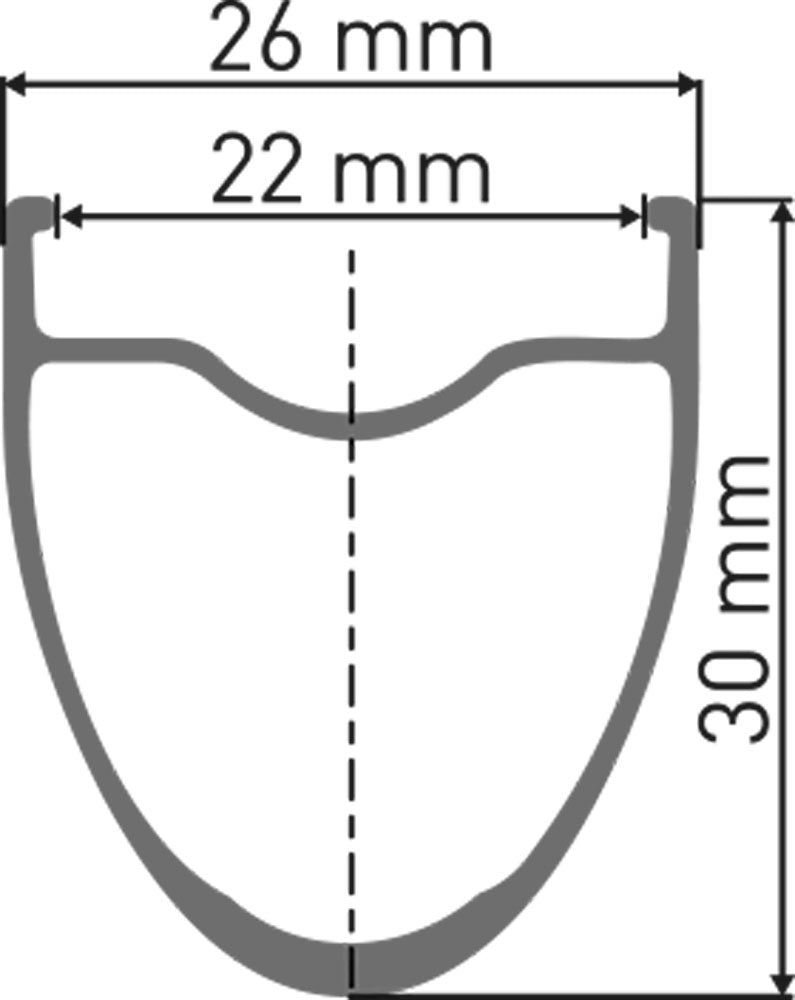 DT Swiss E 1800 Spline® DB 28 30 mm Vorderrad