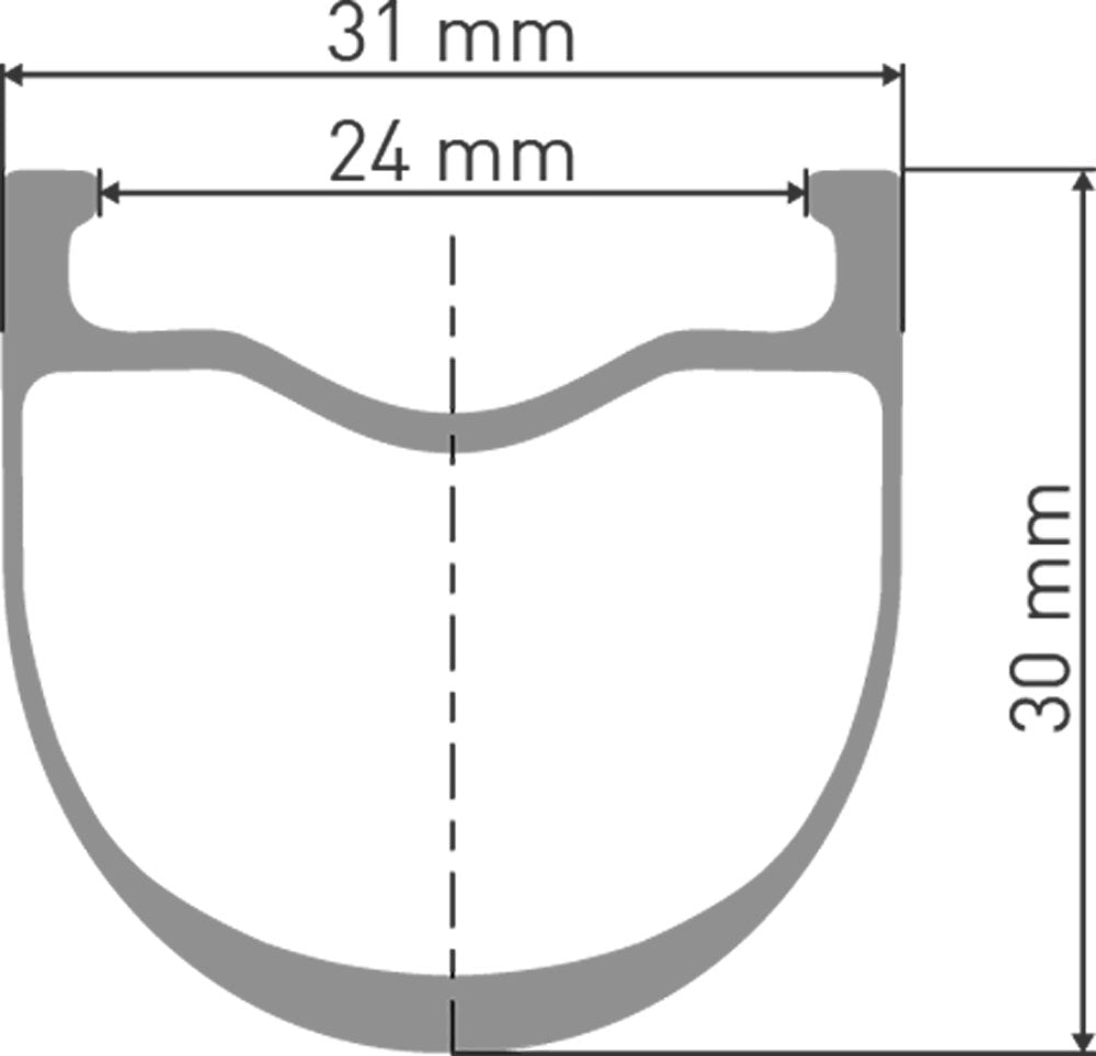 DT Swiss GRC 1400 Dicut® 30 27,5 Disc Vorderrad
