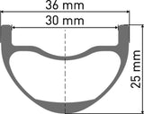 DT Swiss XMC 1200 Spline® 30 27,5 cl Boost Hinterrad