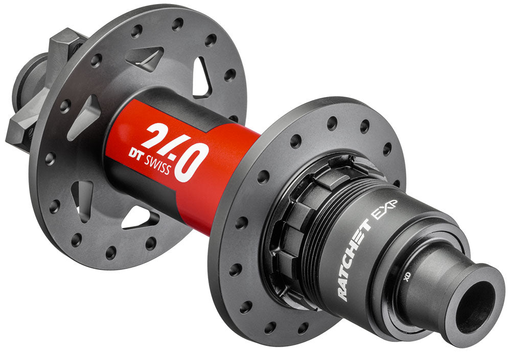 Dt swiss 240 exp mtb disc 6-bolt 12x148mm boost rear hub | 32 loch shimano micro spline