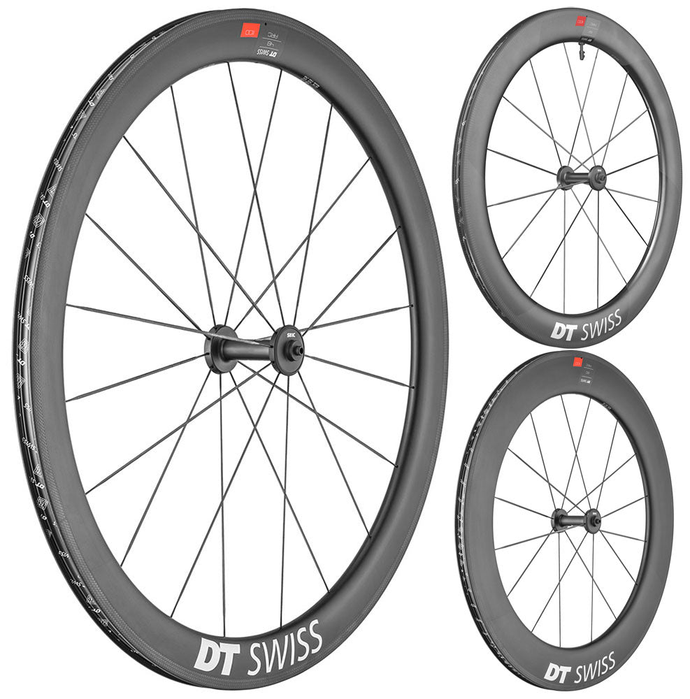 Dt swiss arc 1100 dicut® carbon front wheel | 80 mm