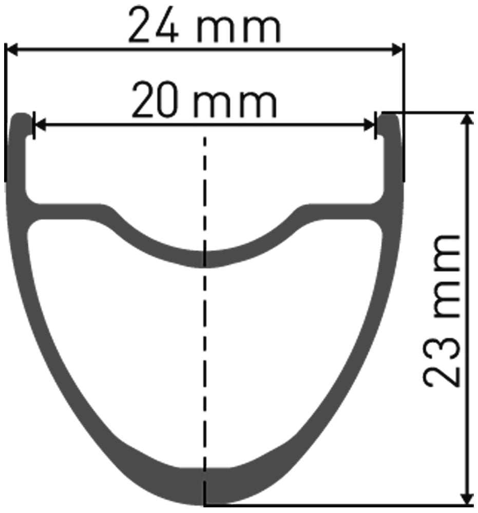 DT Swiss P 1800 Spline® 28 23 mm Vorderrad