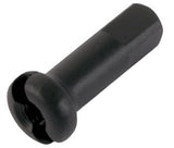 Dt swiss aluminium nipples ø2.0 x 12mm (100 pieces) | black