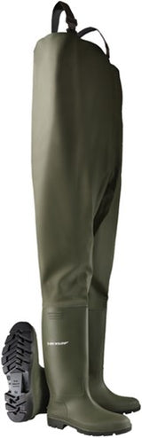 Dunlop 388vp waadpak pricemastor chest wader groen - maat 41 - 15.032.023.41
