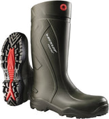 Dunlop d760933 purofort+ (onbeveiligd) groen - maat 43 - 15.032.043.43
