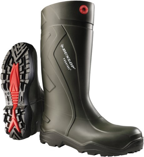 Dunlop d760933 purofort+ (onbeveiligd) groen - maat 46 - 15.032.043.46
