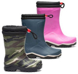 Dunlop k310931 blizzard kinderlaars gevoerd pvc | camouflage 14587 | maat 27 - 00.036.023.27