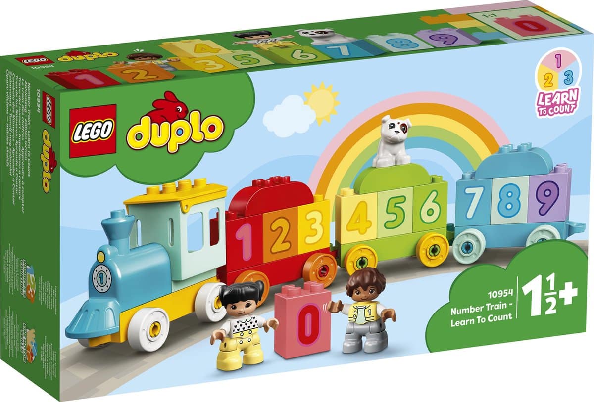 LEGO LEGO DUPLO 10954 NUMMER STREAM, Lær at tælle