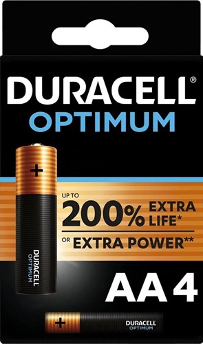 Batterien Duracell Optimum AA