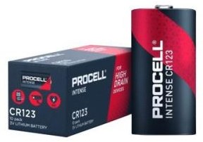 Duracell Procell Intense Lithiumbatterie CR123A 3V Box (10) – 3015190