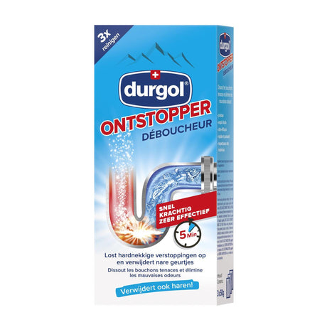 Löslicher Durgol Unblocker Abflussreiniger 3x 50 Gramm