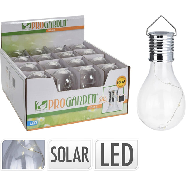 Pro Garten Solarlampe LED Birnenform Solarlampe LED Birnenform