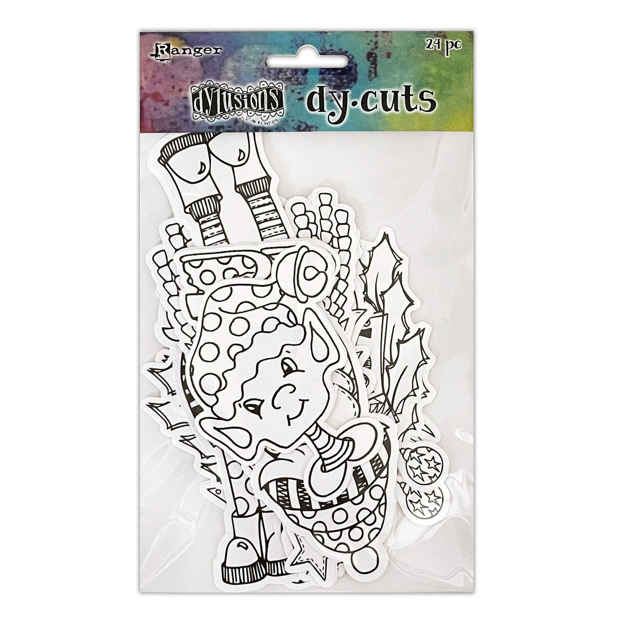 Ranger Ink Ranger • Dylusions Weihnachtsstanze „Me Peeps“.