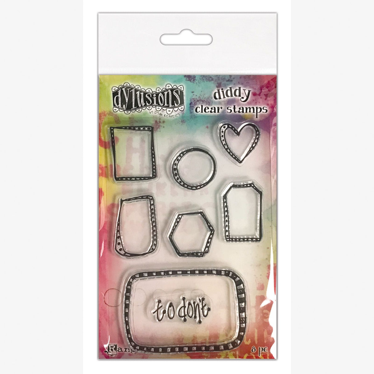 Ranger Ink Ranger • Dylusions Diddy Clear Stamps. Verpacken Sie es
