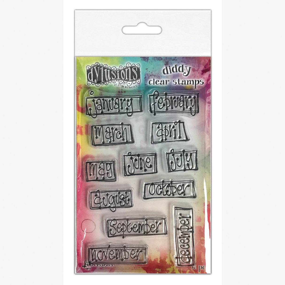 Ranger Ink Ranger • Dylusions Diddy Clear Stamps, monatlich verpackt