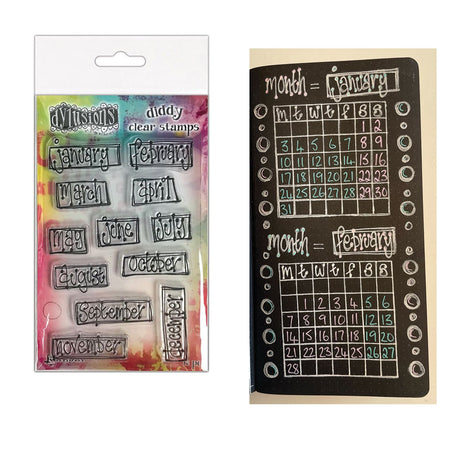 Ranger Ink Ranger • Dylusions Diddy Clear Stamps, monatlich verpackt