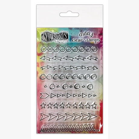 Ranger Ink Ranger • Dylusions Diddy Clear Stamps Kritzeleien