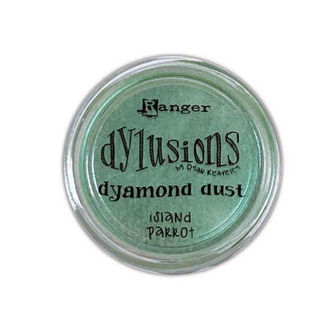Ranger Ink Ranger • Dylusions Dyamond Dust Island Papagei