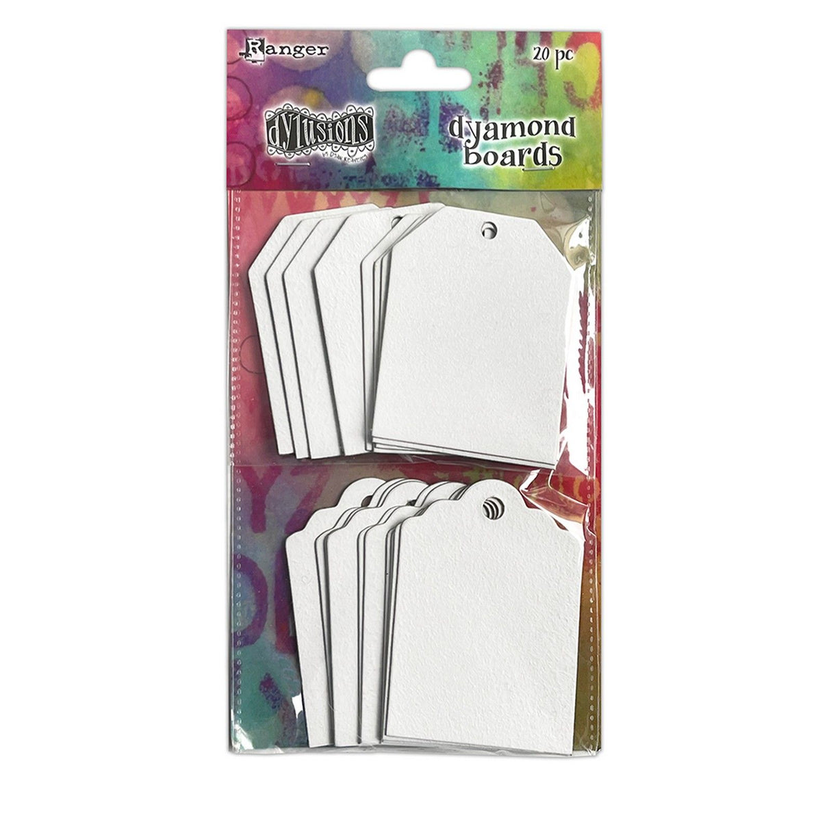 Ranger Ink Ranger • Dylusions Dyamond-Tags 20 Stück