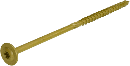 Dynaplus houtbouwschroef ar-bronze tellerkop deeldraad +snijpunt torx tx30 6.0x80 42 | 50 stuks - 0286.08.50401
