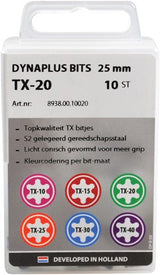Dynaplus Schraubbit 25 mm TX-20 grün 10x