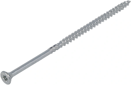 Dynaplus unischroef spaanplaatschroef verzinkt platkop deeldraad torx tx25 5.0x80 42 | 200 stuks - 0281.01.42401