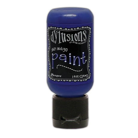 Ranger-Tinte Ranger • Dylusions-Farben Flip-Cap-Flasche, nur Indigo, 29 ml