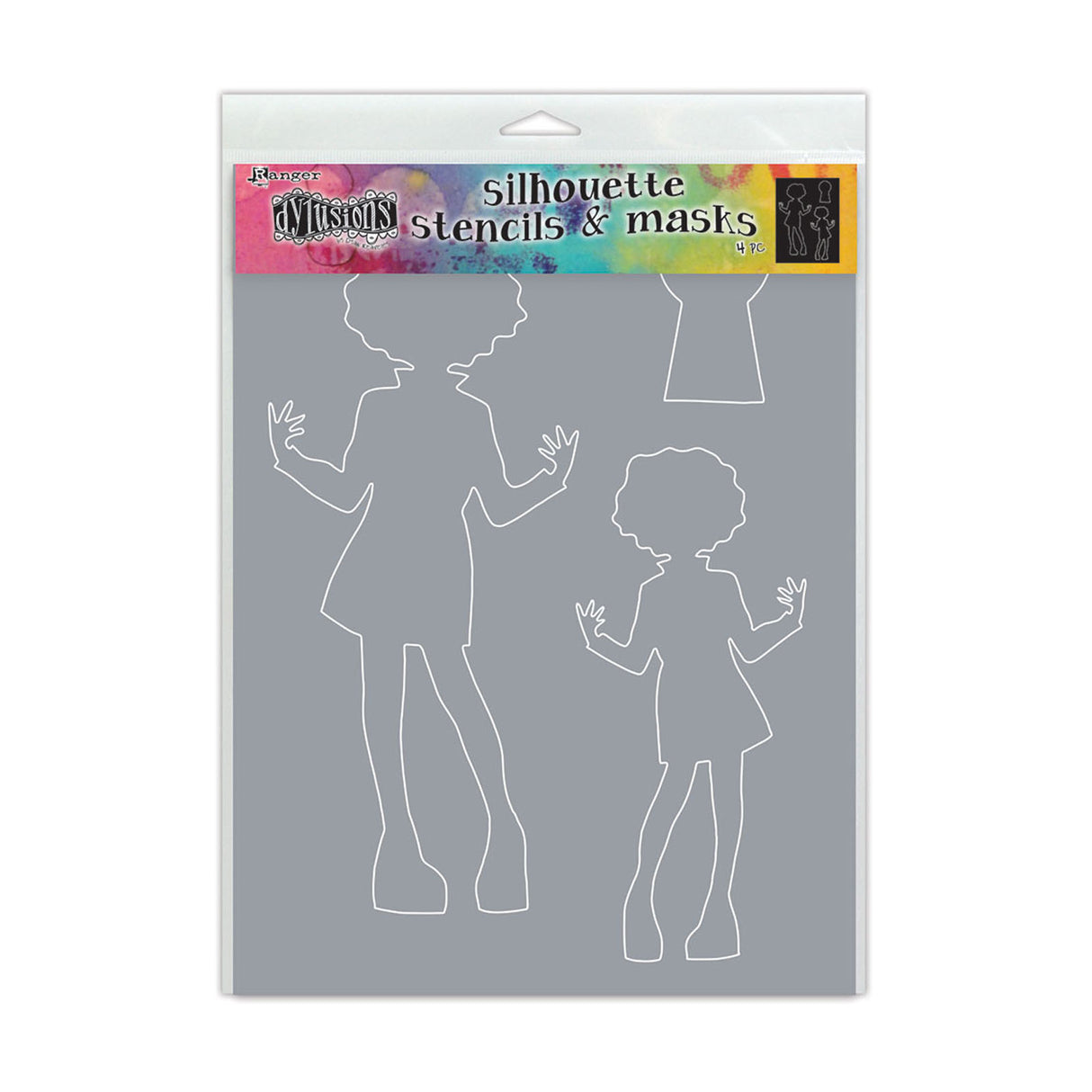 Ranger Ink Ranger • Dylusions-Vorlage Silhouette Maisie