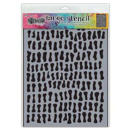 Ranger Tinte Ranger • Dylusions Schablonen Golden Nuggets groß