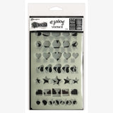 Ranger Ink Ranger • Dylusions Dyalog Schablone umrandet es erneut