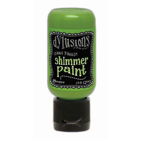 Ranger Tinte Ranger • Dylusions Flip-Top-Flasche, schimmernde Farben, Inselpapagei
