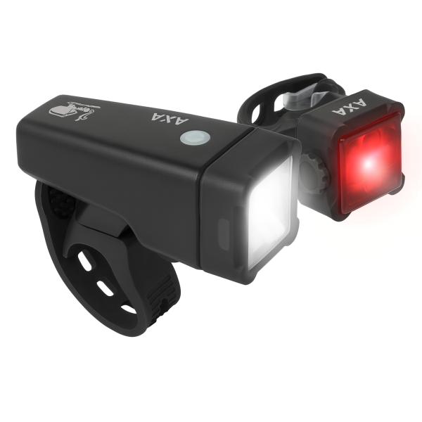 Axa Beleuchtungsset Niteline T4-R USB (auf Karte)