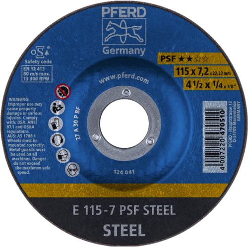 Pferd ABS-Stahl A30 115-7 | 10 Stück