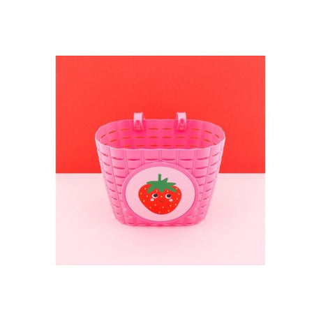 Qibbel Widek Kinderkorb Explorer Happy Strawberry Pink