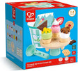 Hape Eiscreme-Spielset – 19-teiliges Rollenspielspielzeug für Kinder ab 2 Jahren