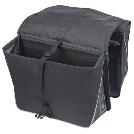 Basil Doppelte Fahrradtasche Forte Mik 35 Liter 15 x 38 x 30 cm – Schwarz