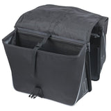 Basil Doppelte Fahrradtasche Forte Mik 35 Liter 15 x 38 x 30 cm – Schwarz