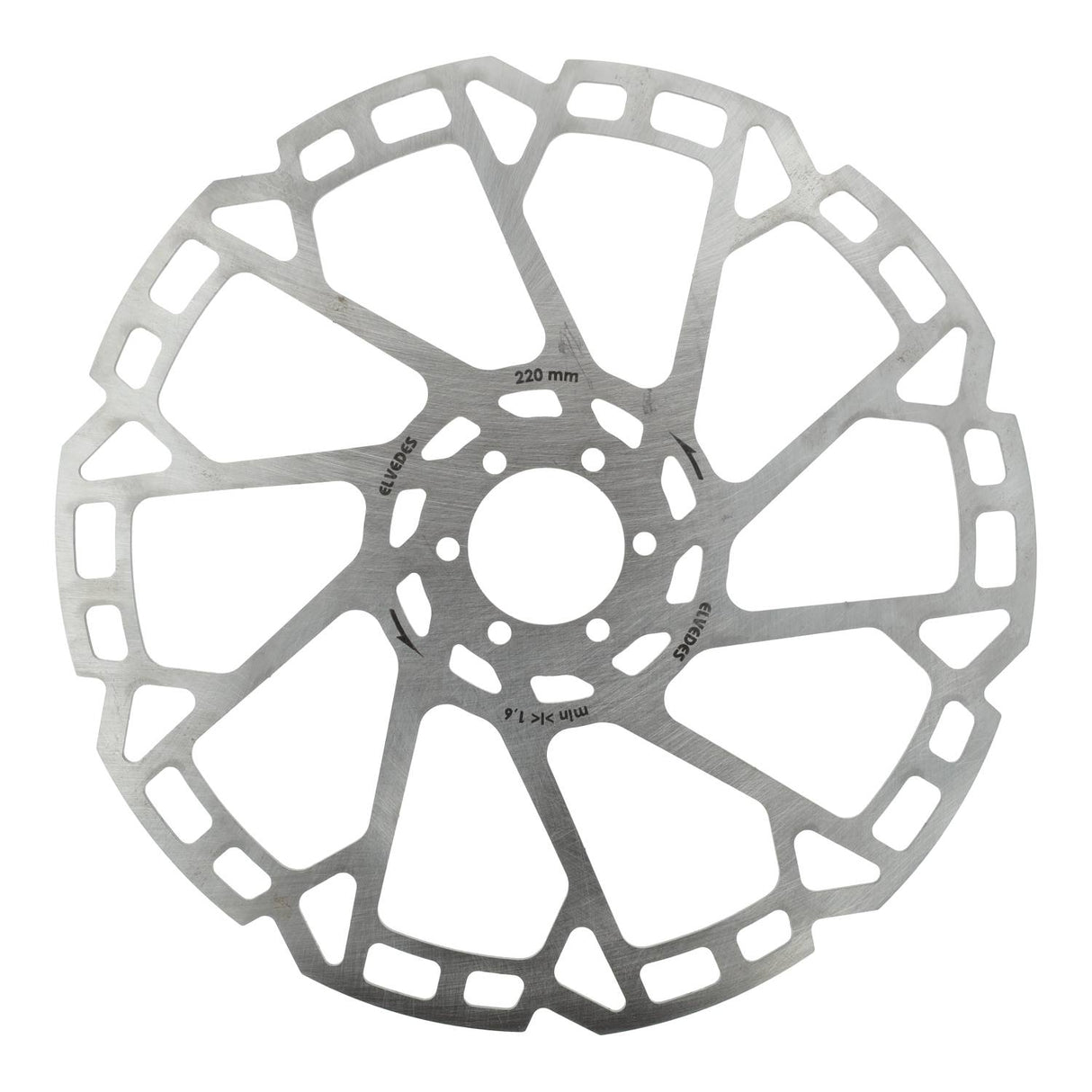 Elvedes remschijf 6-gaats ø220mm t=1,8mm