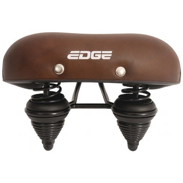 Edge Bicycle Saddle Urban - Matt Dark Brown (Workshop -Verpackung)