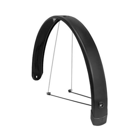 Eurofender Kotflügel hinten Tempo quadratisch 28 Zoll 65m - schwarz