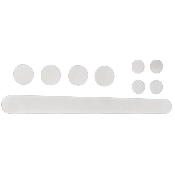 Velo-Aufkleberset zum Schutz der Rahmengabel RMS 9-teilig - transparent