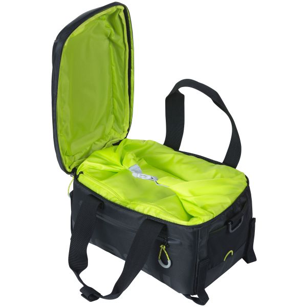 Basilil Miles Trunkbag - Sporty Black Gepäck Business -Tasche für Sportfonds - 7L - Black Lime